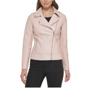 Womens Guess Faux Leather Motorcycle
Jacket size L